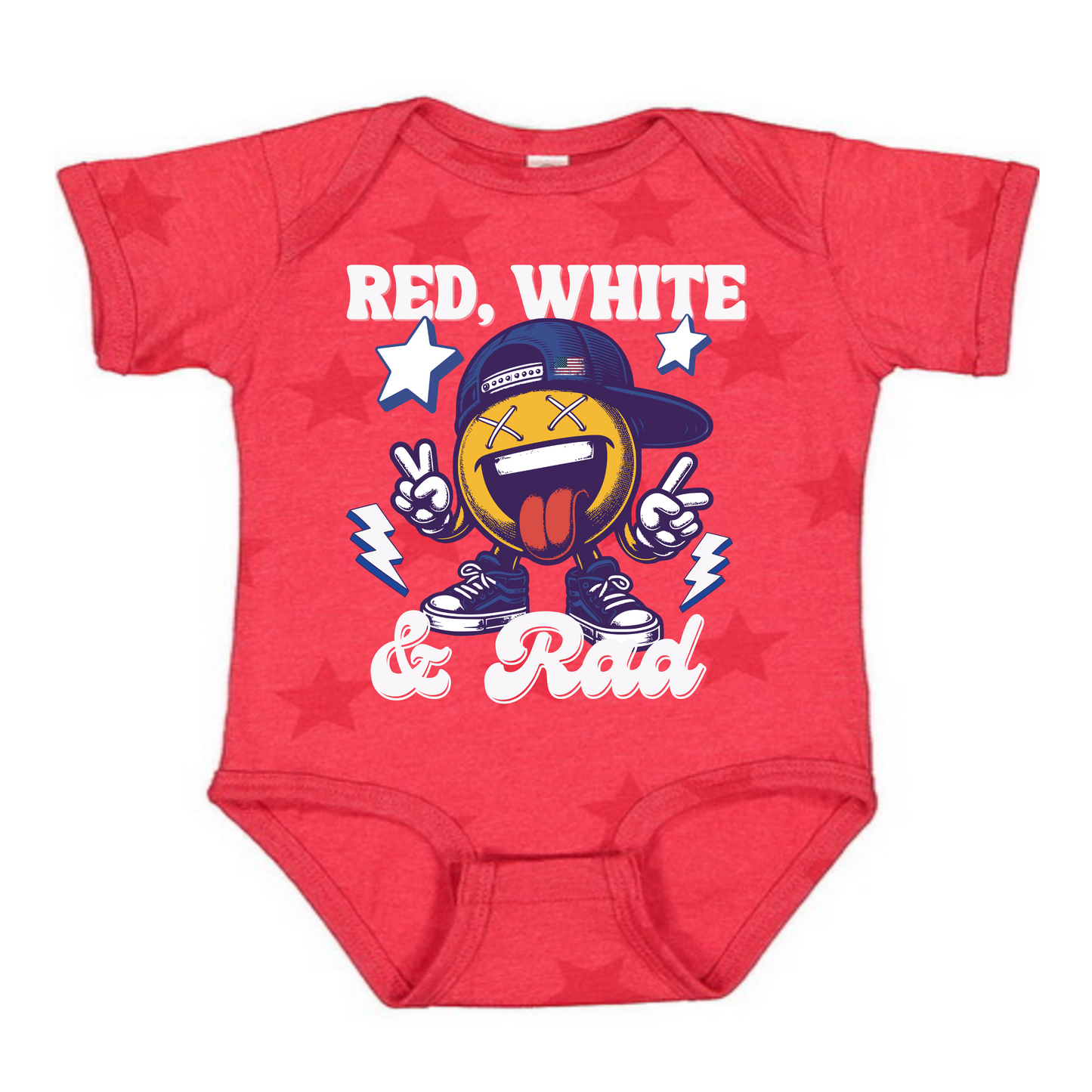 Red White & Rad 4th of July Shirt
