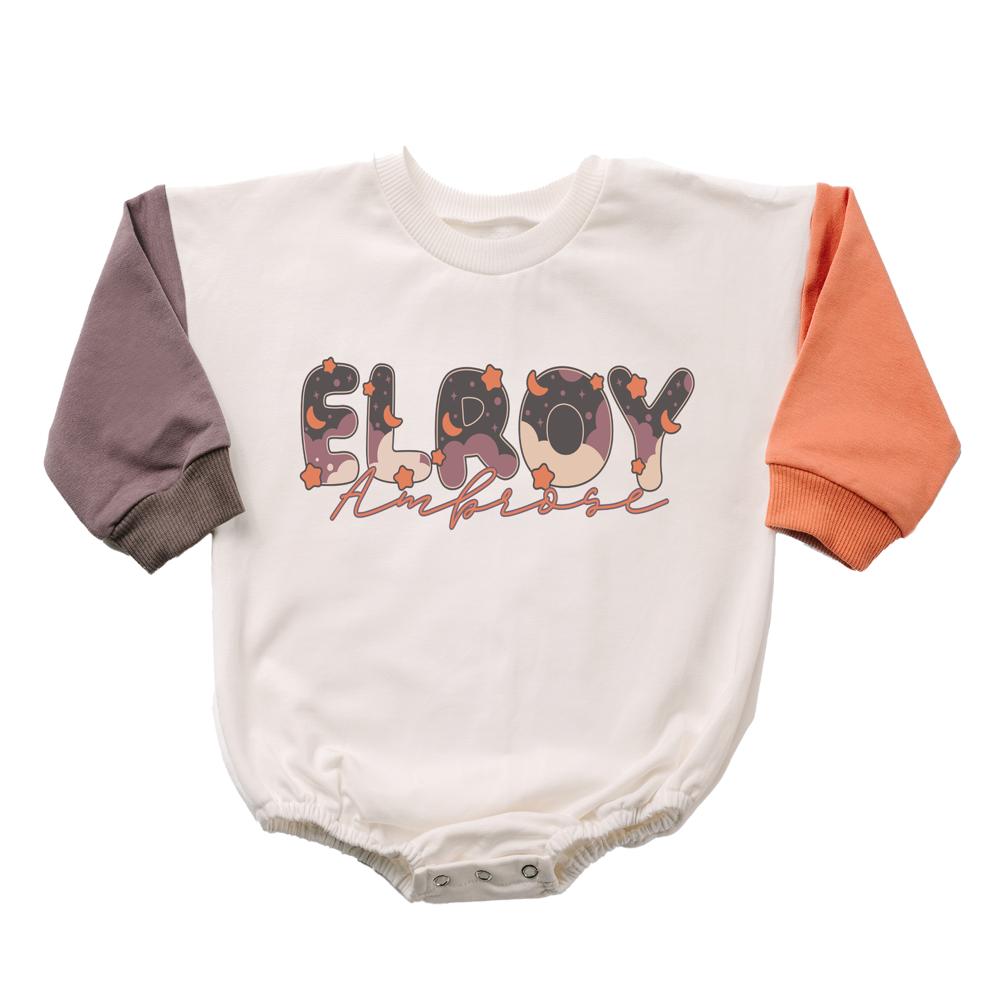 Personalized space crew orange
