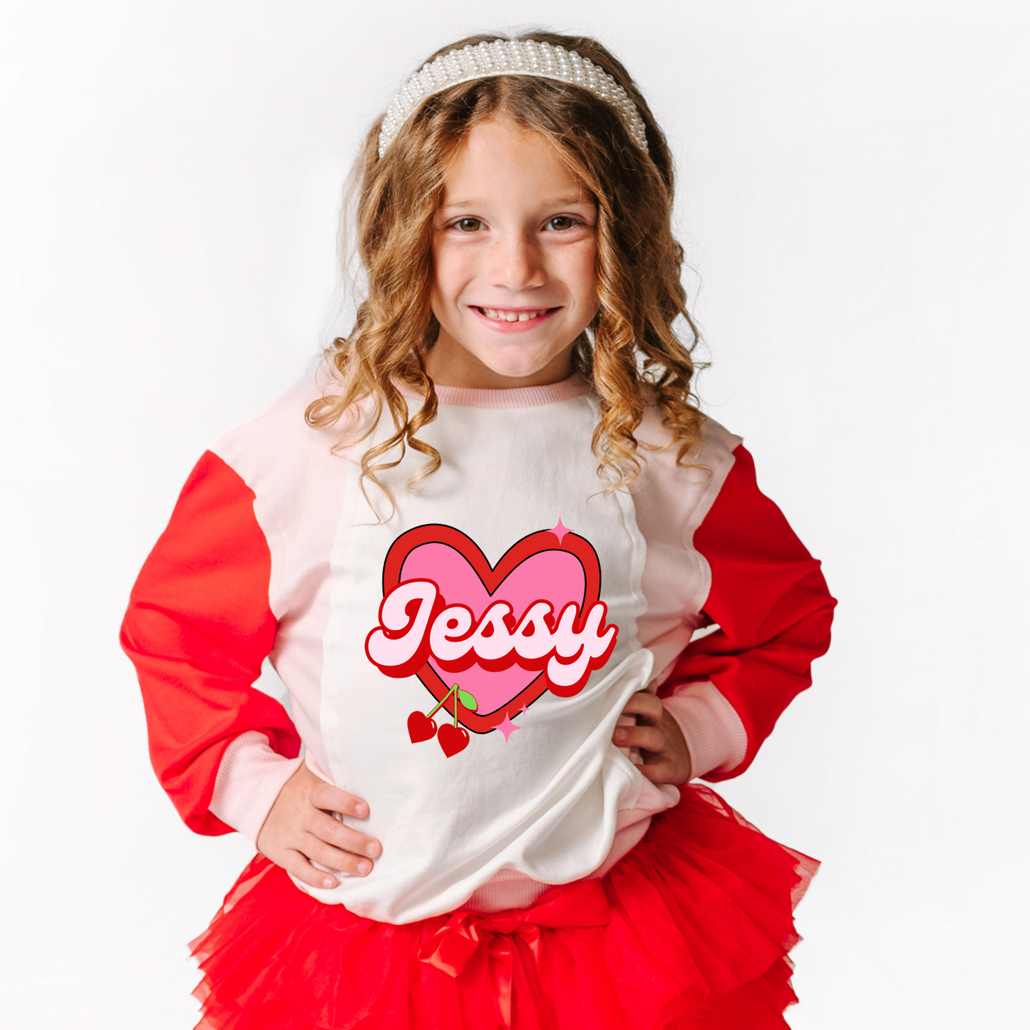 Retro love sweatshirt