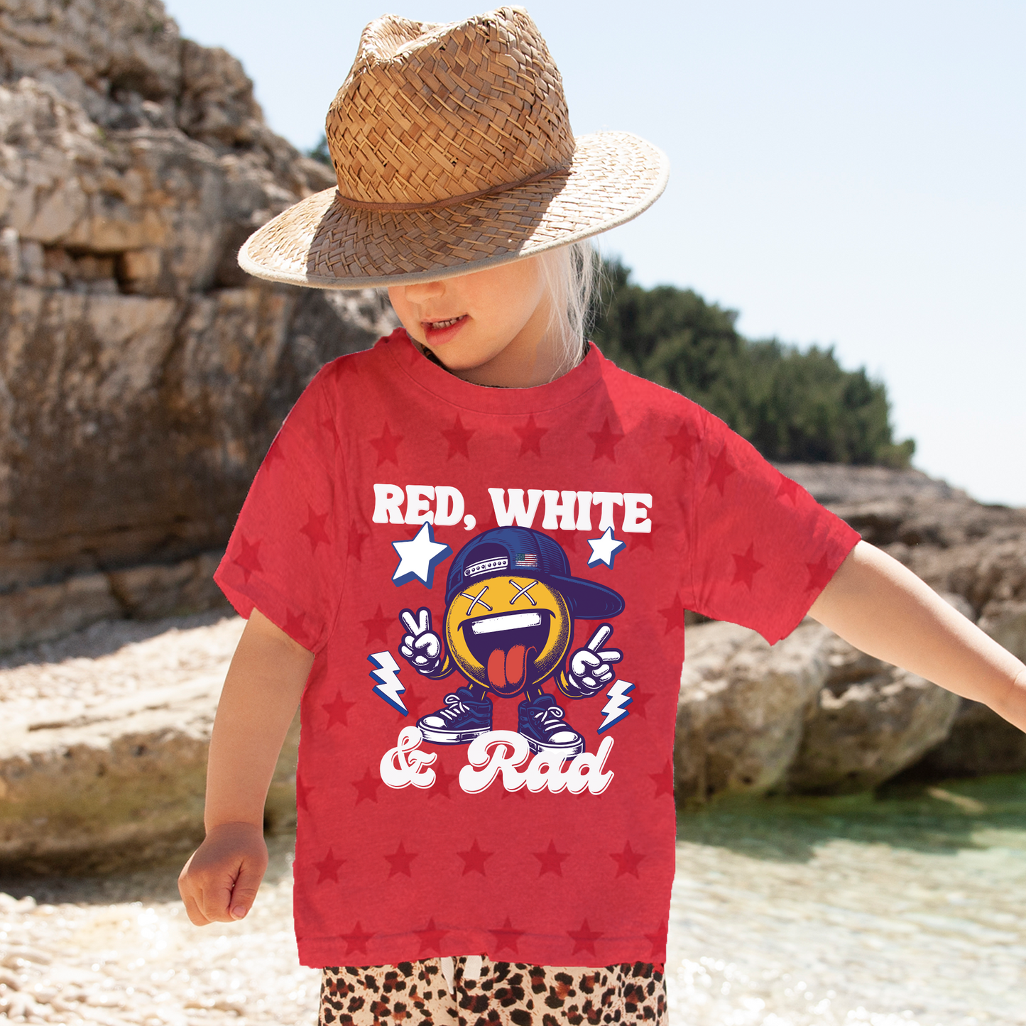 Red White & Rad 4th of July Shirt