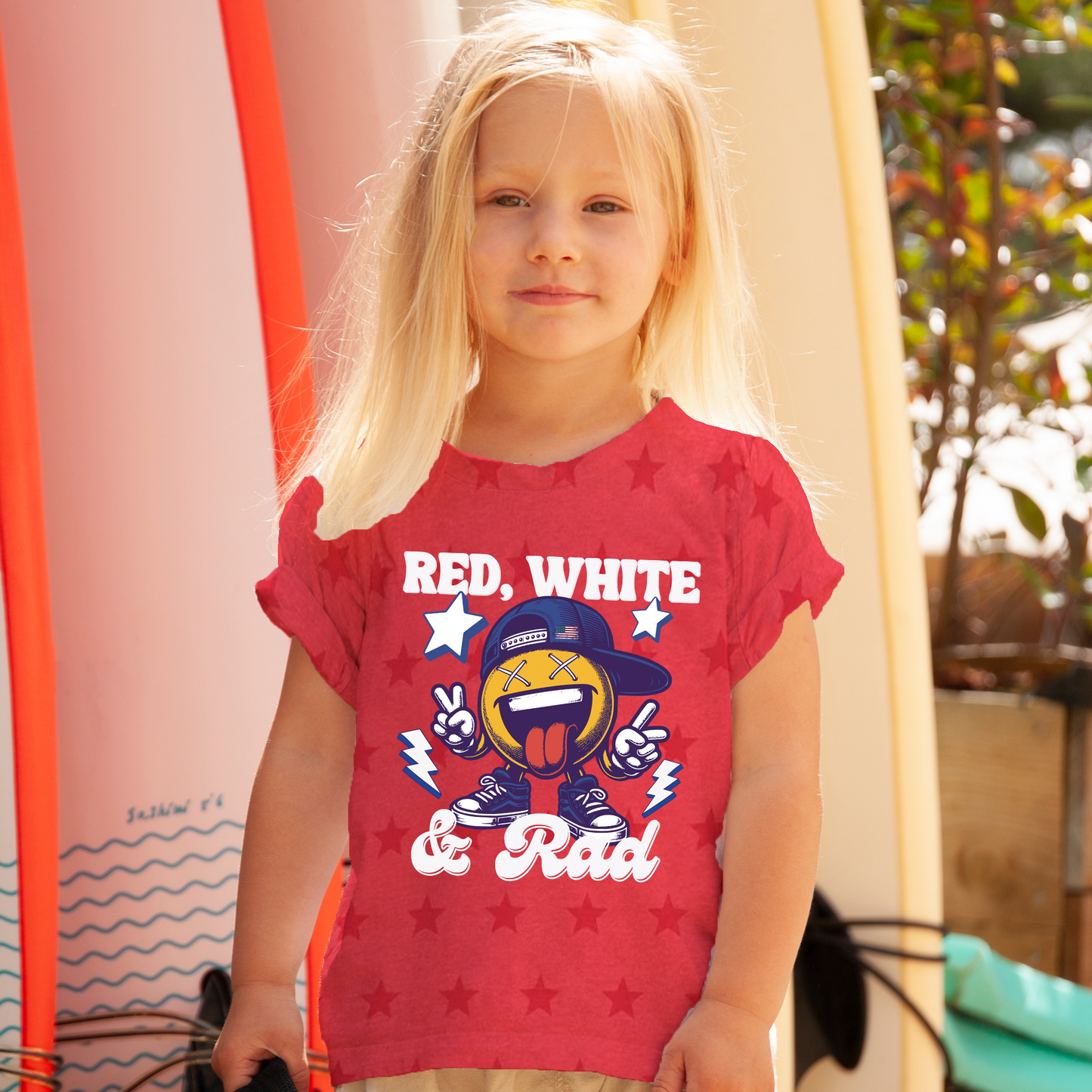 Red White & Rad 4th of July Shirt
