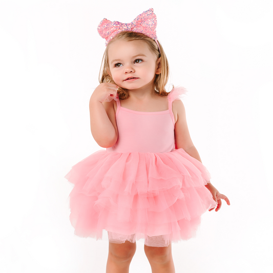 Pink Tutu Dress and headband