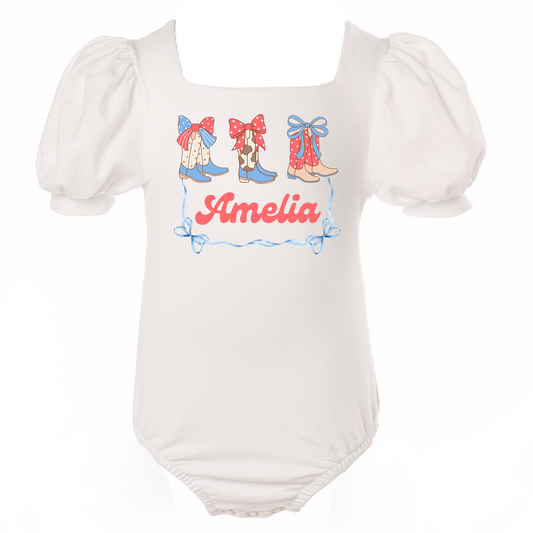 Patriotic Cowgirl Leotard