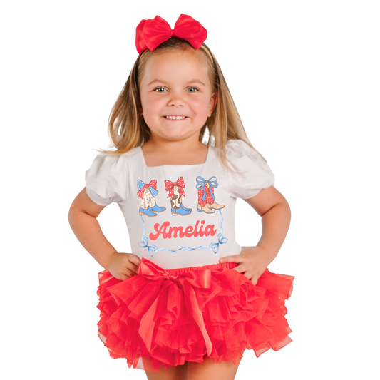 Patriotic Cowgirl Leotard