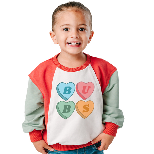 Bugs Valentine candy sweatshirt